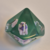 Mystic Unicorn 7-Piece Polydice Set D10 dice