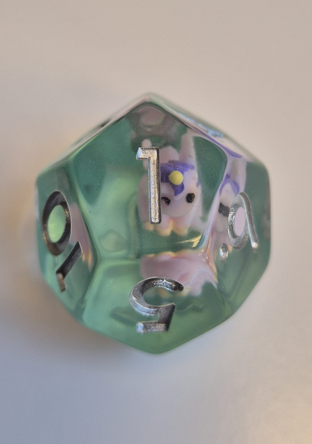 Mystic Unicorn 7-Piece Polydice Set D12 dice Mystic Unicorn 7-Piece Polydice Set D12 dice