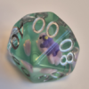 Mystic Unicorn 7-Piece Polydice Set Percentile dice