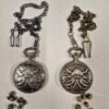D&D Dice Pendant - 7-Piece Metal Dice Set Beholder
