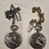 D&D Dice Pendant - 7-Piece Metal Dice Set - Dragon Lord