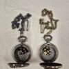 D&D Dice Pendant - 7-Piece Metal Dice Set - Dragon Lord