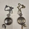 D&D Dice Pendant - 7-Piece Metal Dice Set - Mace