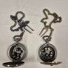 D&D Dice Pendant - 7-Piece Metal Dice Set - Mace