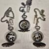 D&D Dice Pendant - 7-Piece Metal Dice Set - Paladin